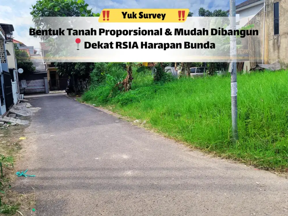 Tanah 142 m² SHM – Akses Mudah ke Pusat Kota