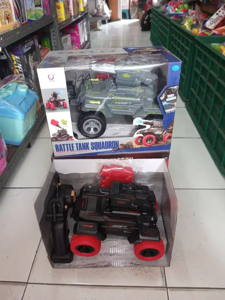Mainan Anak Rc Battle Tank Cas