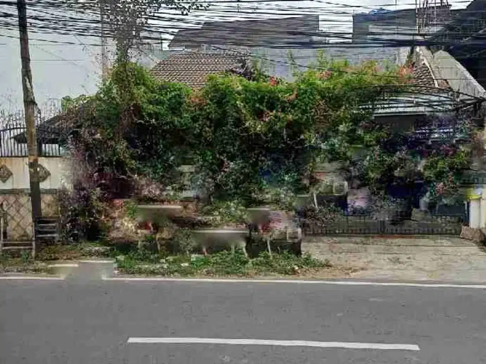 Kavling lokasi strategis pinggir jln raya cocok utk dijadikan tempat usaha di Tomang