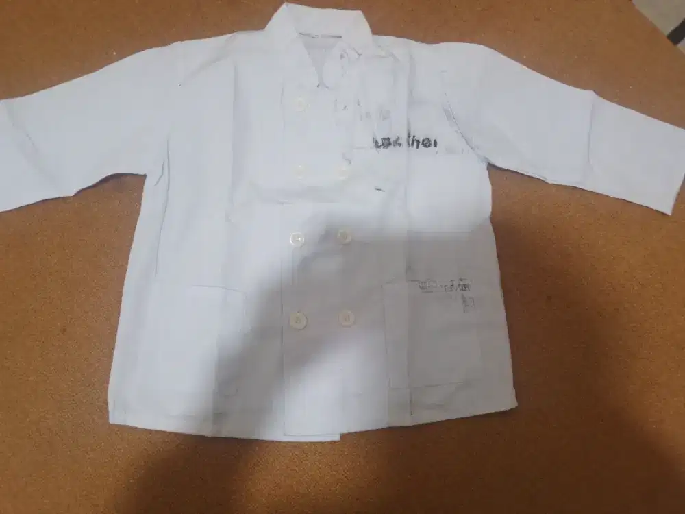 Baju Profesi Koki Anak Rijek
