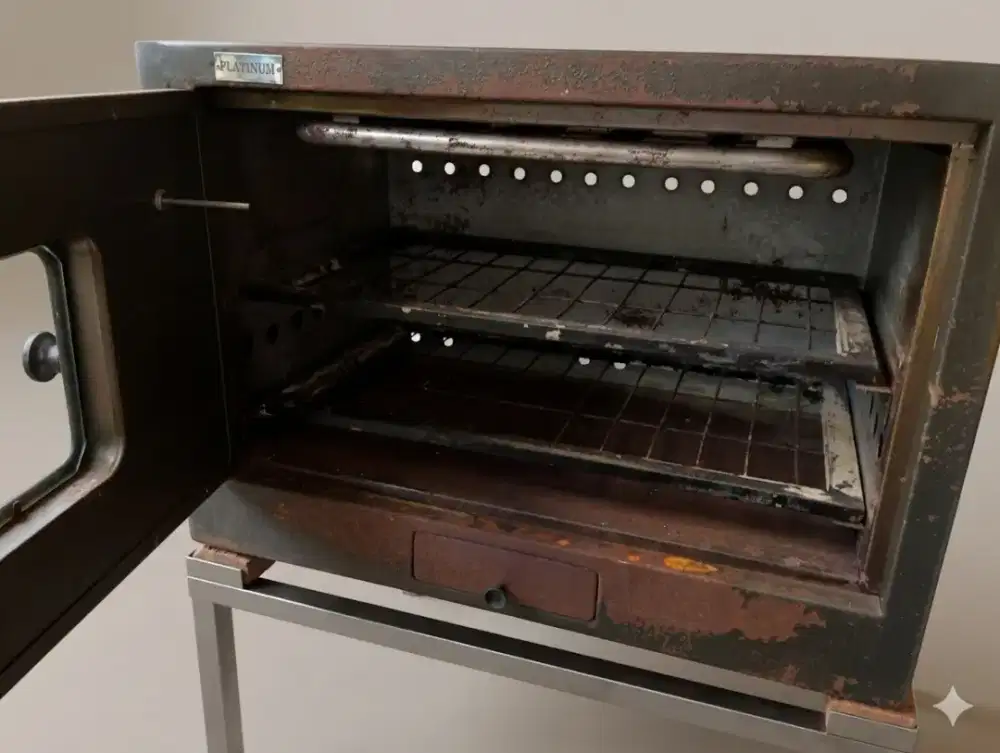 OVEN Gas 2 Rak (Kondisi Prima)