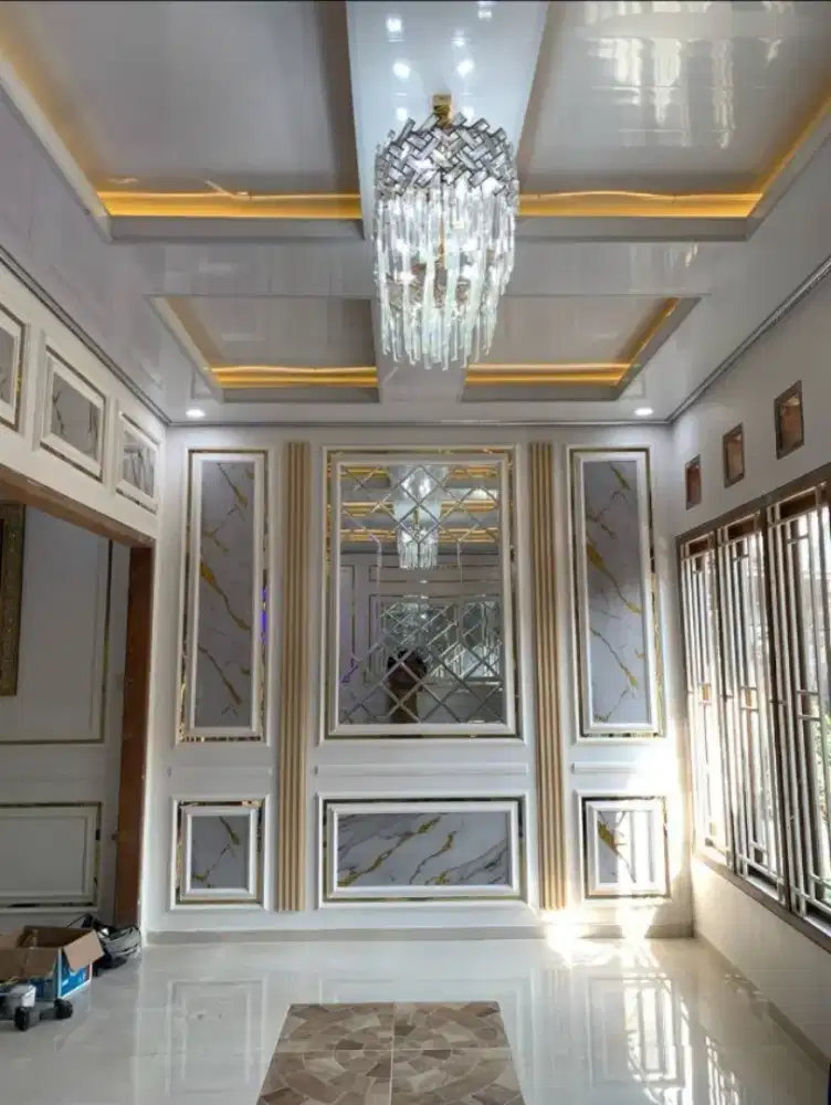 Plafon PVC terpasang murah berkualitas