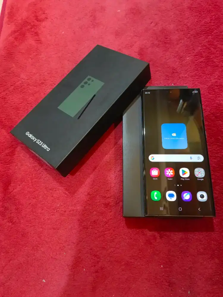 Samsung s23 ultra 5G 12/512 ex resmi green mulus fullset ori