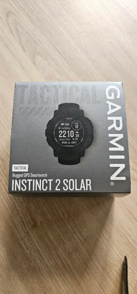 JUAL GARMIN INSTINCT 2 SOLAR TACTICAL