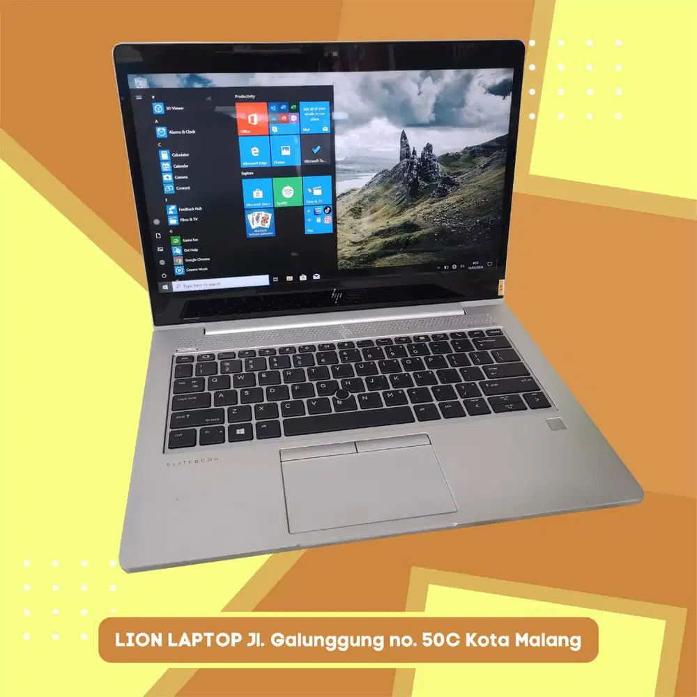 Core i7 gen 8 RAM 8GB Touchscreen Slim HP Elitebook 830 G6 [15|04]