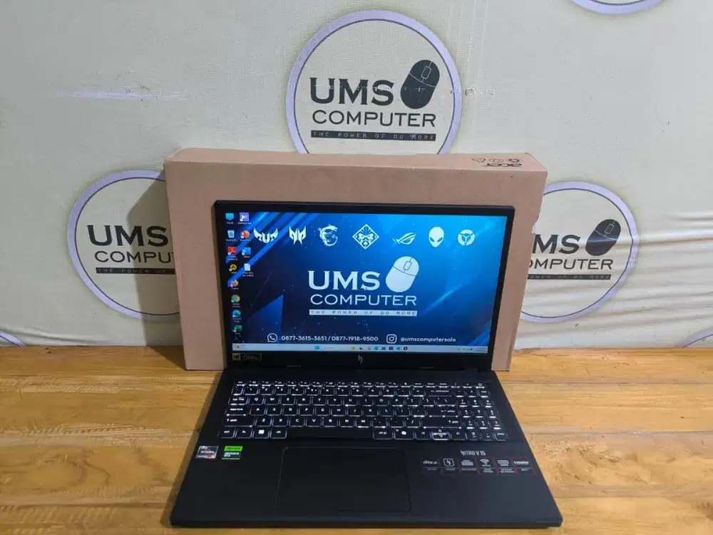 ACER Nitro ANV15-41 Ryzen 5-6600H RAM 16GB SSD 512GB NVIDIA RTX 3050