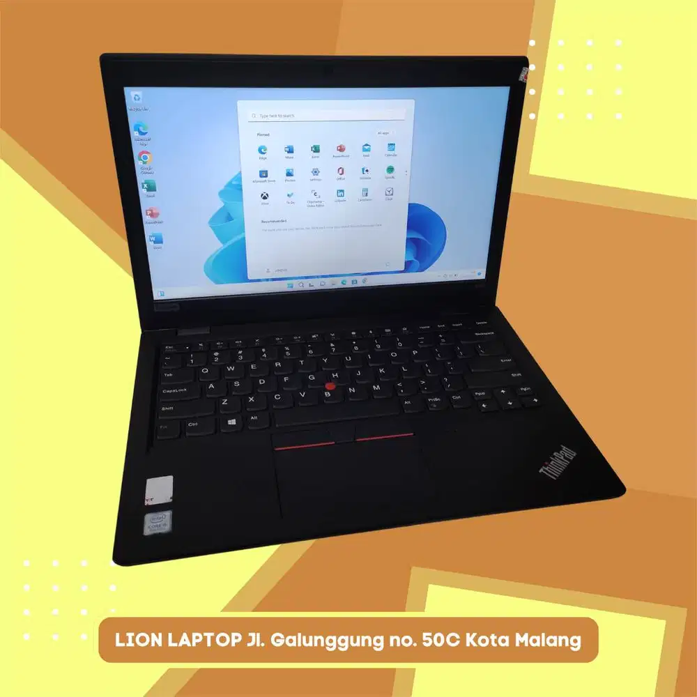 Core i5 Gen 8 RAM 8GB SSD 256GB Lenovo Thinkpad L390 [15|04]