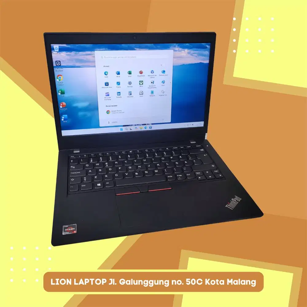 Gaming/Editing AMD Ryzen 5 PRO 8/256 MULUS Lenovo Thinkpad L14 [15|04]