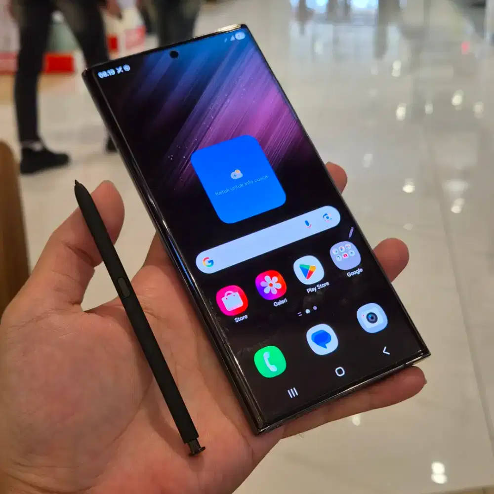 Samsung  S22 ULTRA 5G 12/512GB
Ex Garansi Resmi SEIN Variant Black