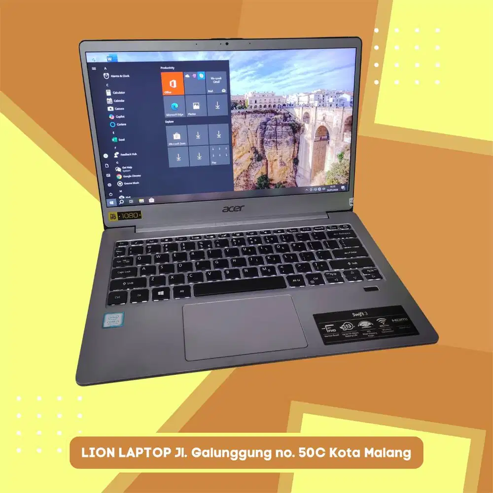 Super Slim Core i5 Gen 8 8/25 Acer Swift 3 SF313-51 [15|04]