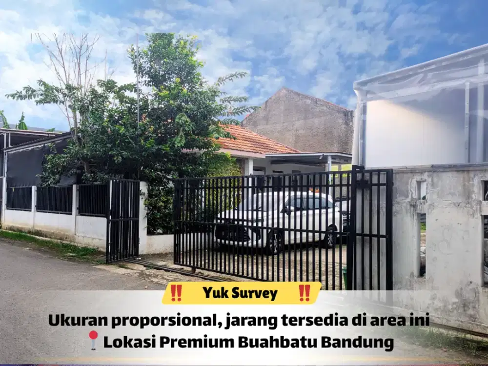 Tanah 125 m² Buahbatu – Siap Bangun & Legalitas Aman