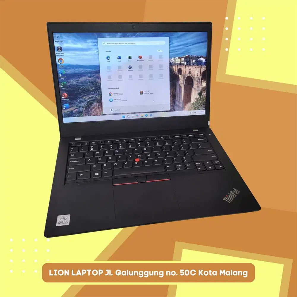 i5 Gen 10 Murah RAM 8GB SSD 256GB Lenovo Thinkpad L14 [15|04]