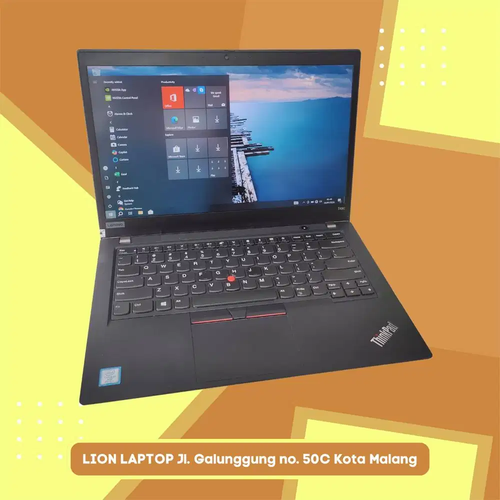 Double VGA NVIDIA Core i5 8/256 Slim Lenovo Thinkpad T490 [15|04]