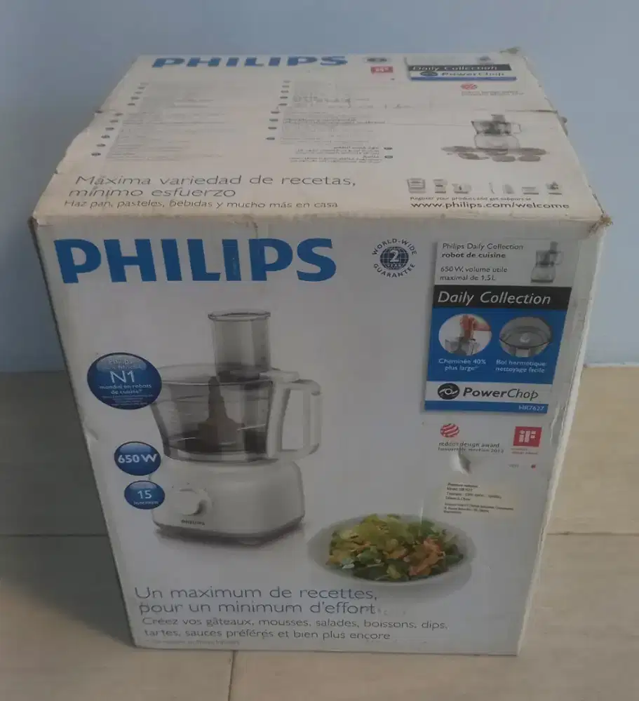 PHILIPS HR7627 FOOD PROCESSOR KONDISI SEPERTI BARU HARGA MURAH