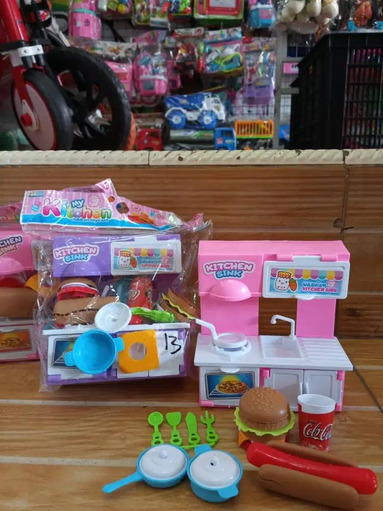 mainan anak kitchen set