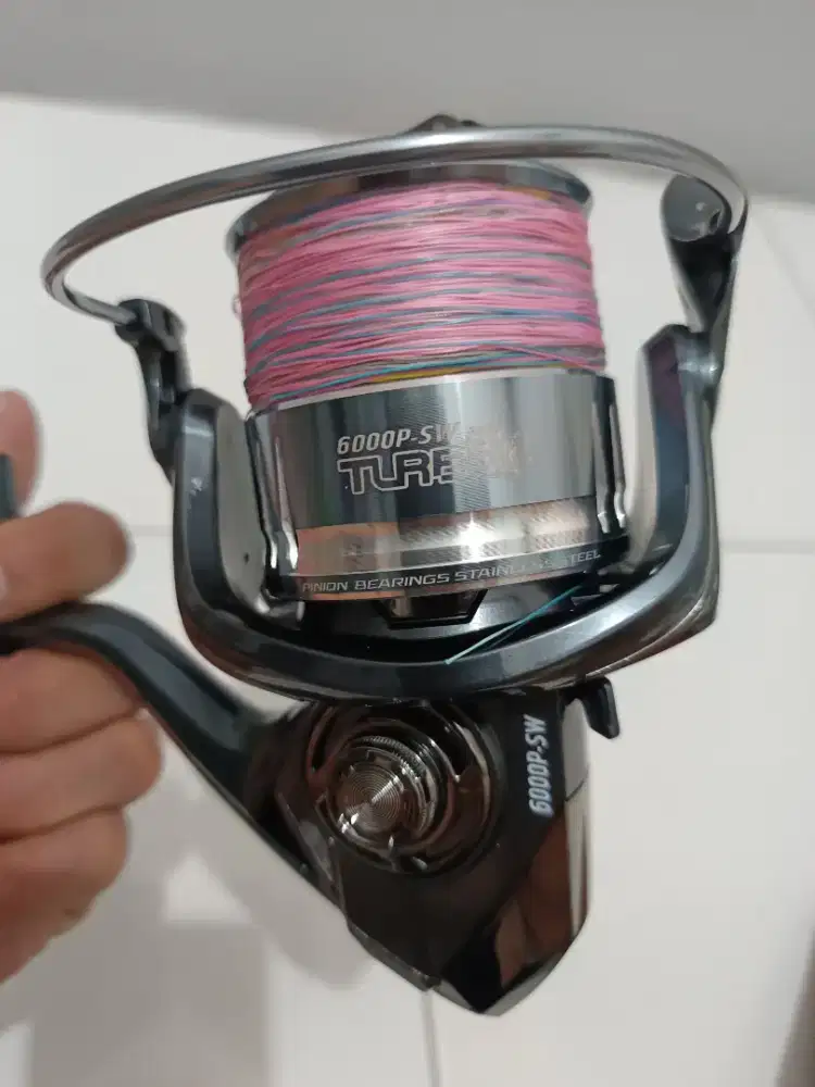 reel goldenfish turbo 6000 + senar pe