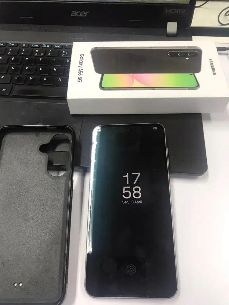 samsung A56 5G  Ram 12GB + 12GB memory storage 256GB Fullset
