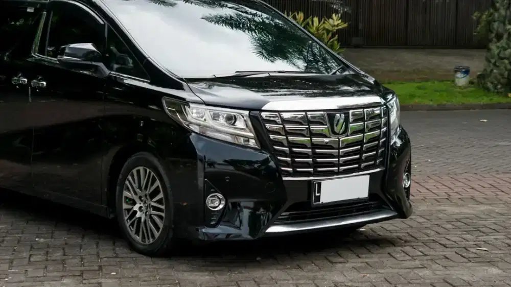 Mobil Sultan Murah Toyota Alpard G ATPM 2.5 AT 2016 Black on Beige