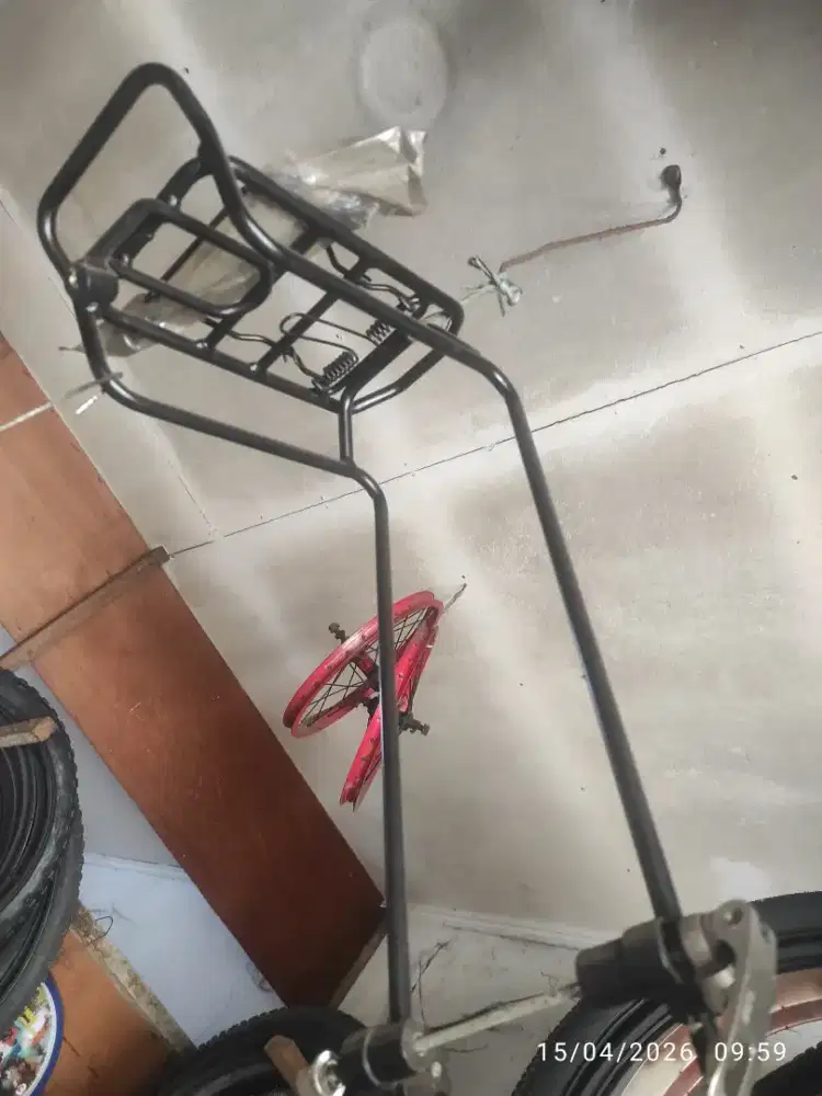 Rak pannier alumunium sepeda taiwan