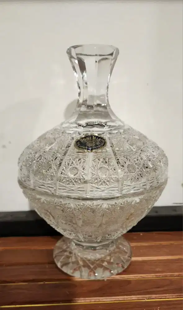 BOHEMIA CRYSTAL TOPLES