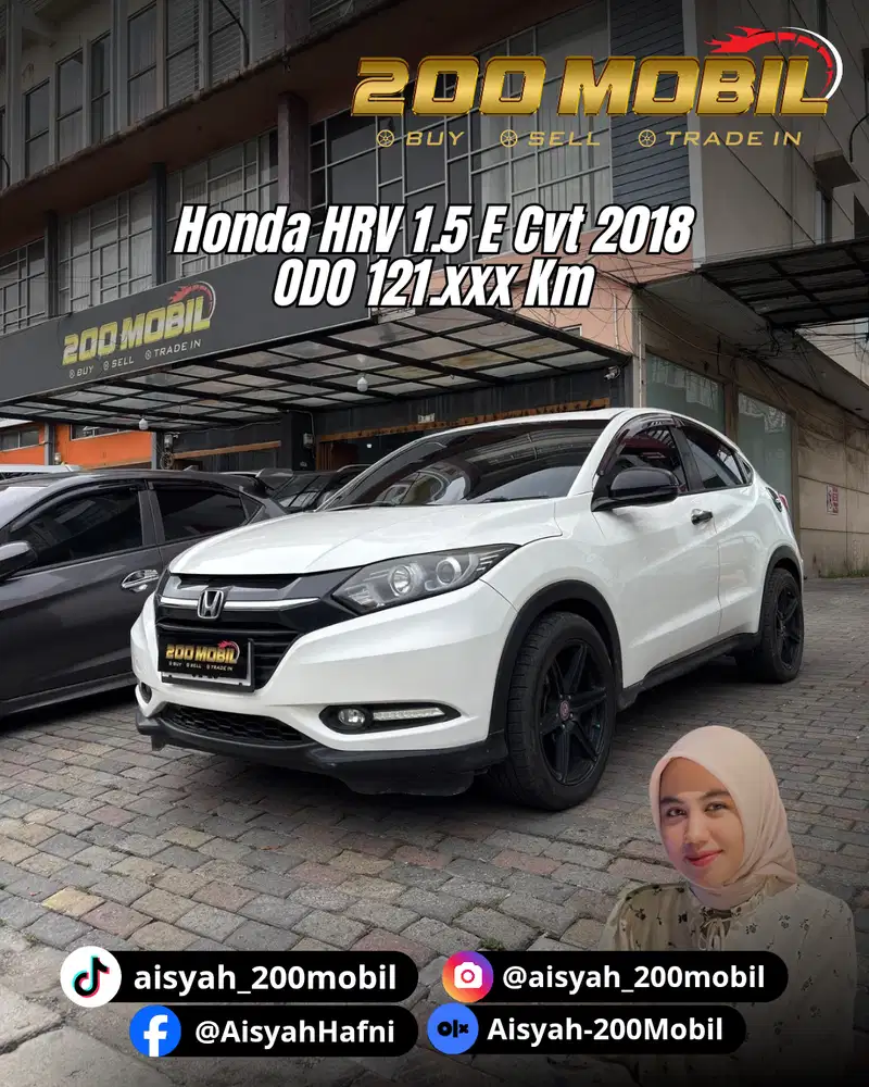 Honda HR-V 1.5 E Cvt 2018 Bensin