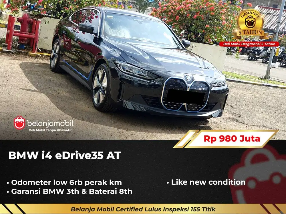 [ GARANSI 5TH ] BMW i4 i 4 eDrive35 eDrive 35 AT 2024/2025