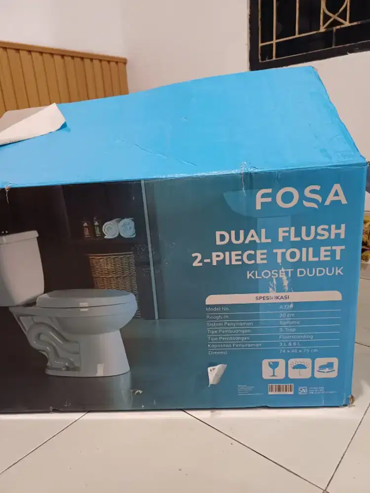 Dijual Closet Fosa Azko