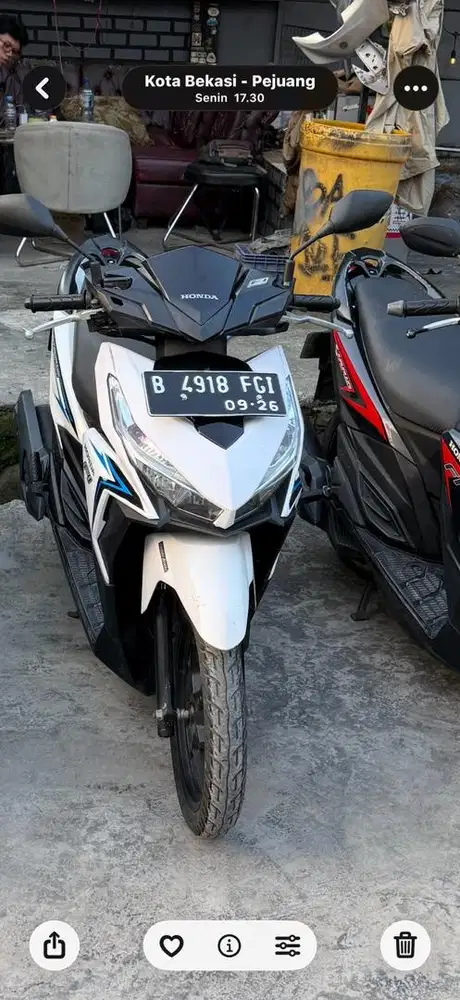 Honda Vario 125 LED OLD 2016 pajak hidup