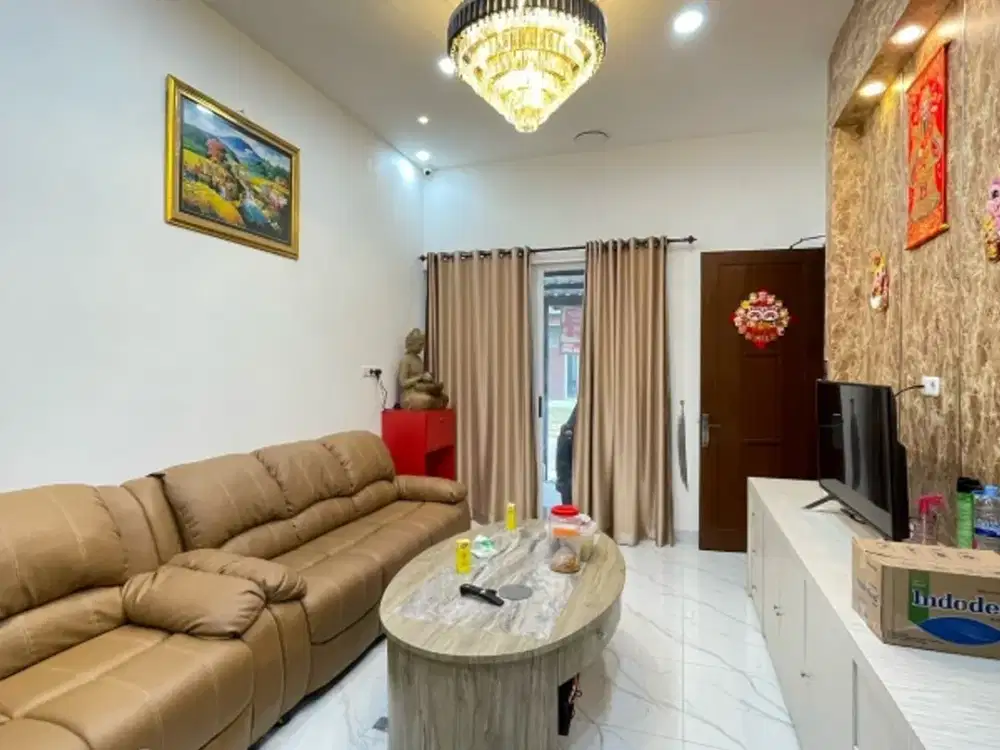 Rumah Full Furnished Bonus Perabot Royal Sumatera