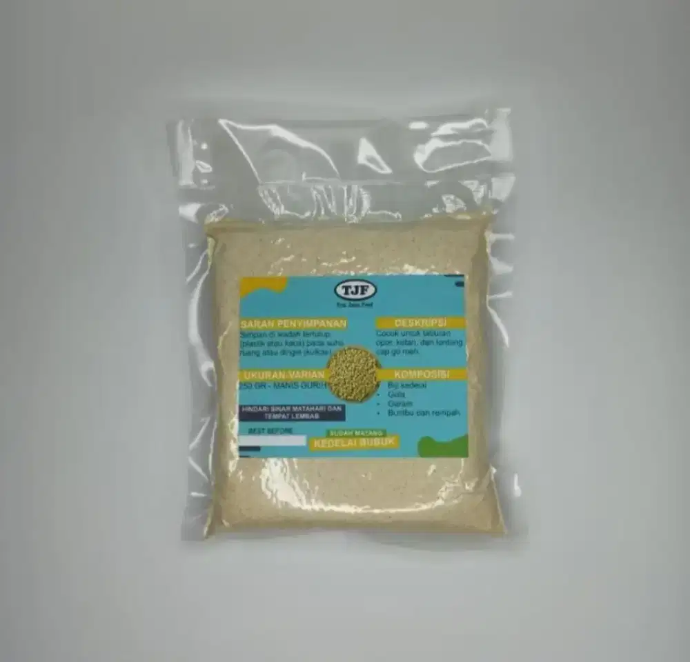 Kedelai Bubuk, 250 gram.  Exp 3 Bulan lagi. Ada 8 pcs
