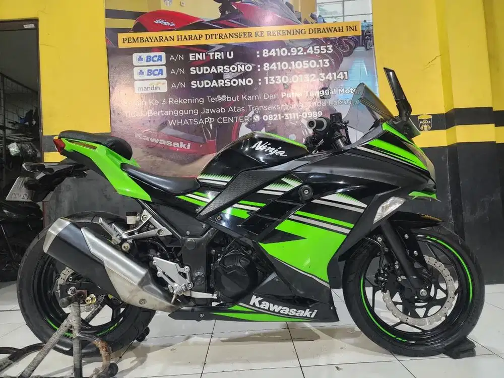 Redy ninja 250 fi se jual cepat
