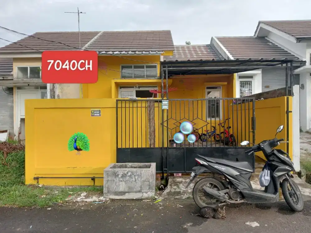 Dijual Rumah Siap Huni View Perbuktikan di Citra Indah City 7040CH