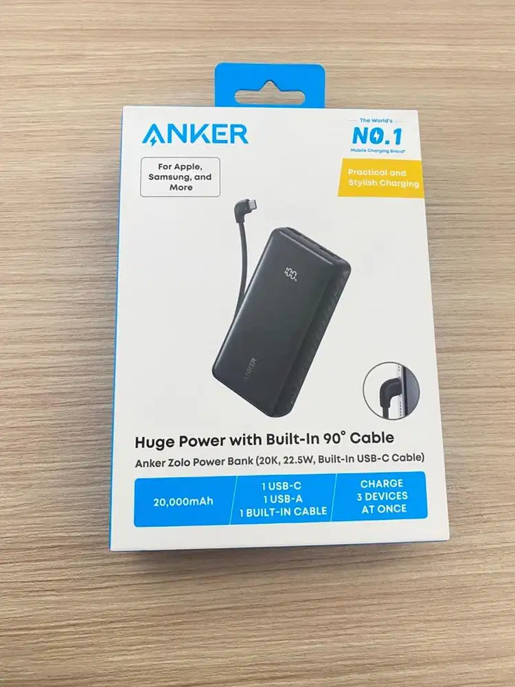 powerbank anker zolo 20000mah
