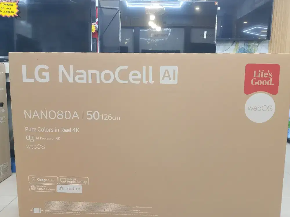 SMART TV 50 INCH LG NANO CELL