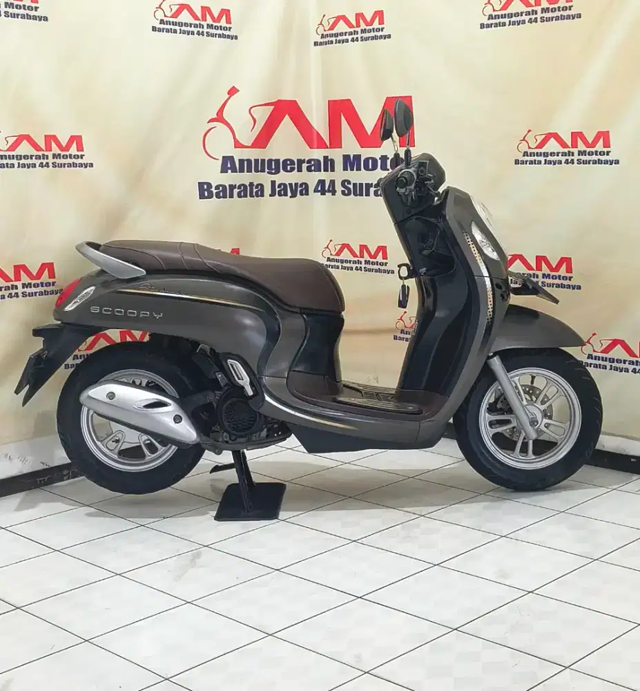 Cash kredit ok #Honda Scoopy Stylish tahun 2023 coklat doff