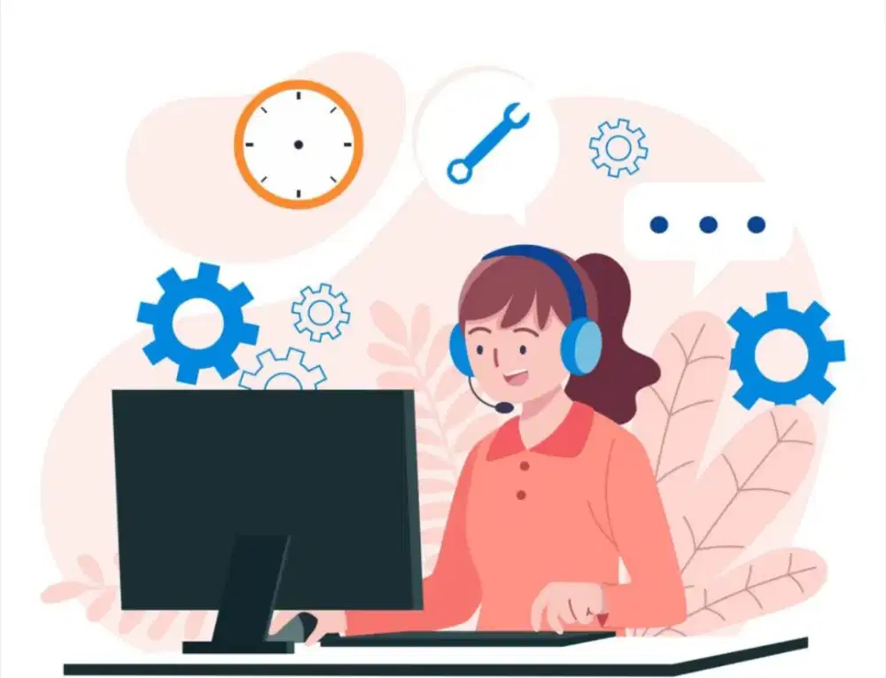 Admin dan Reception Wanita