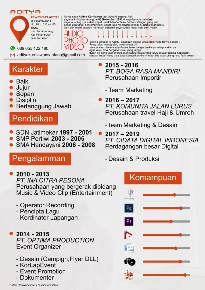 Terima Pekerjaan Sesuai Deskripsi