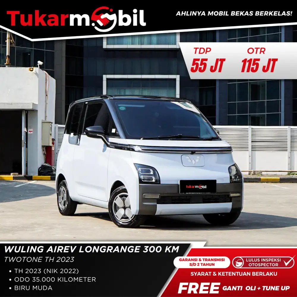 WULING AIR EV longrange 300km tahun 2022