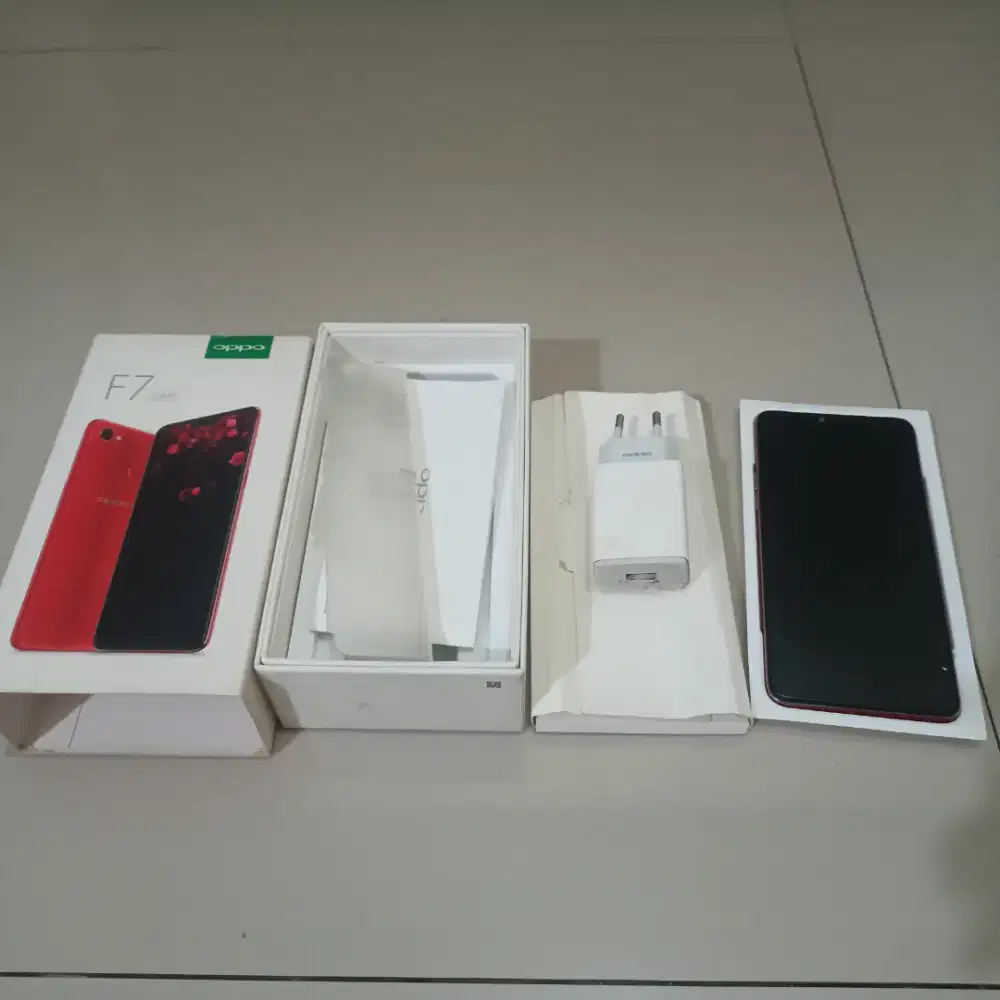 Dijual murah oppo f7 full set