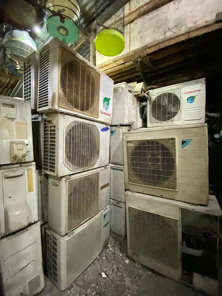 Terima ac bekas rusak