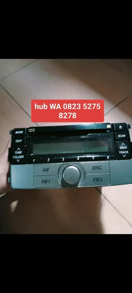 Head unit ORI Toyota Rush