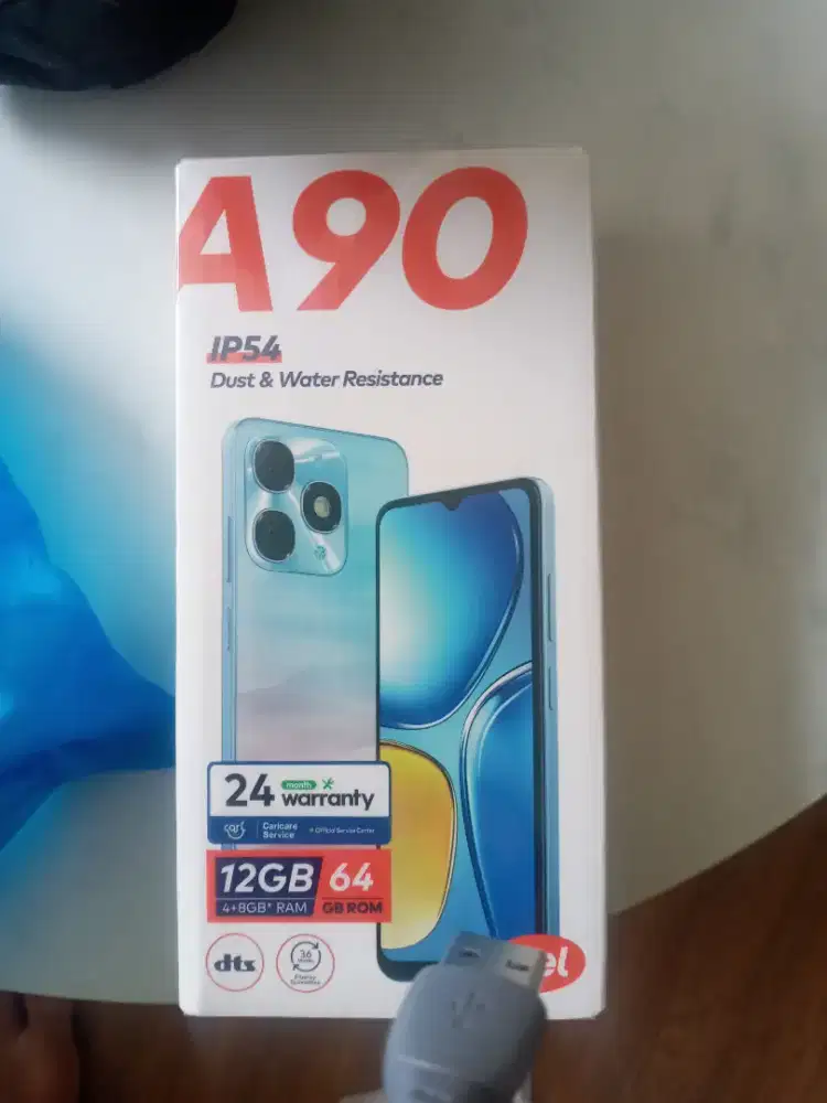 Jual hp itel a90 ram4/64 masih segel box..