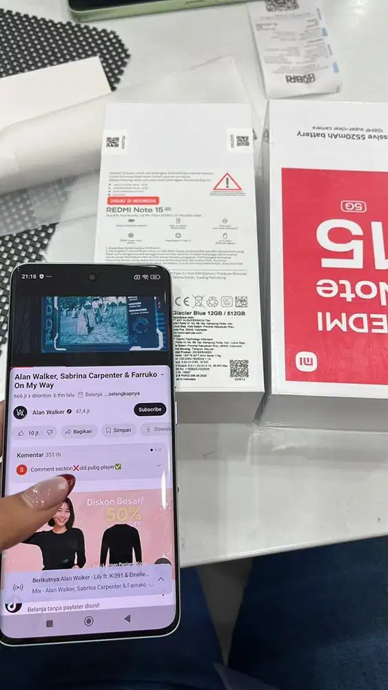 redmi note 15 5G free tws