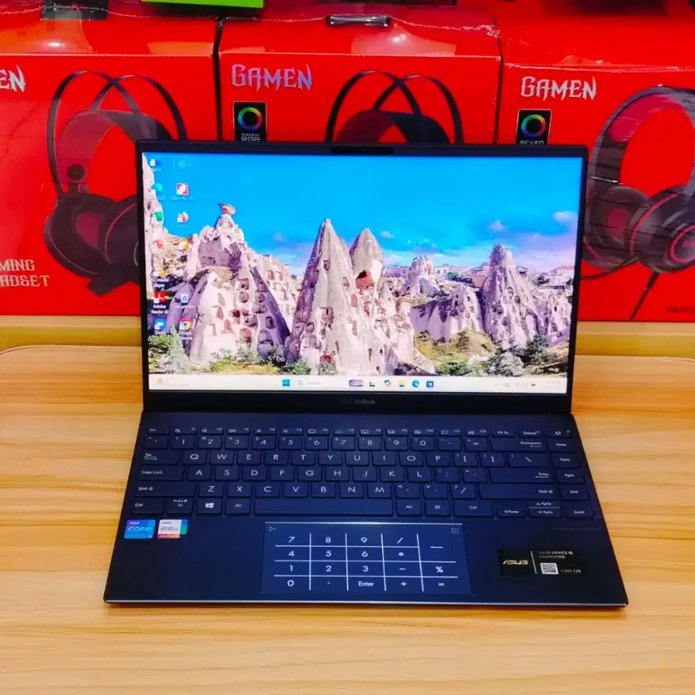 DiJual Asus ZenBook UX425E i5 Gen11 RAM 8/512GB Iris Xe Mulus Like New