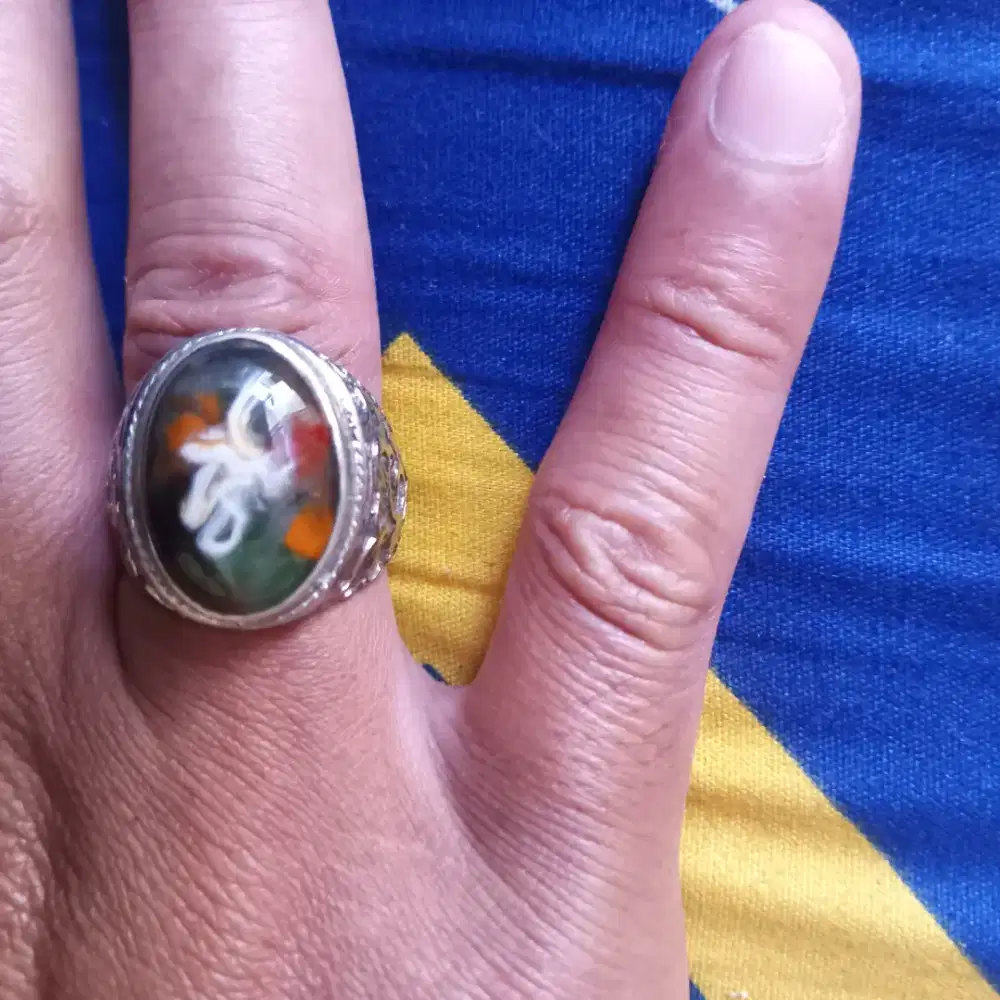 Batu akik lafadz muhammad sudah di pakai 3tahun