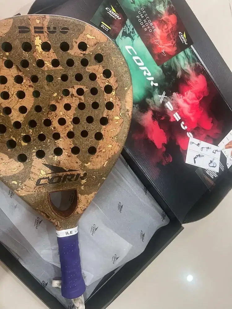 Raket Padel Cork X Deus