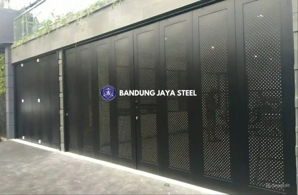 Pasang Pintu garasi sliding henderson berkualitas harga terbaik