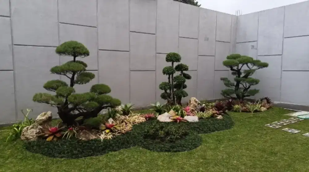 Jasa penata taman,kolam,relief