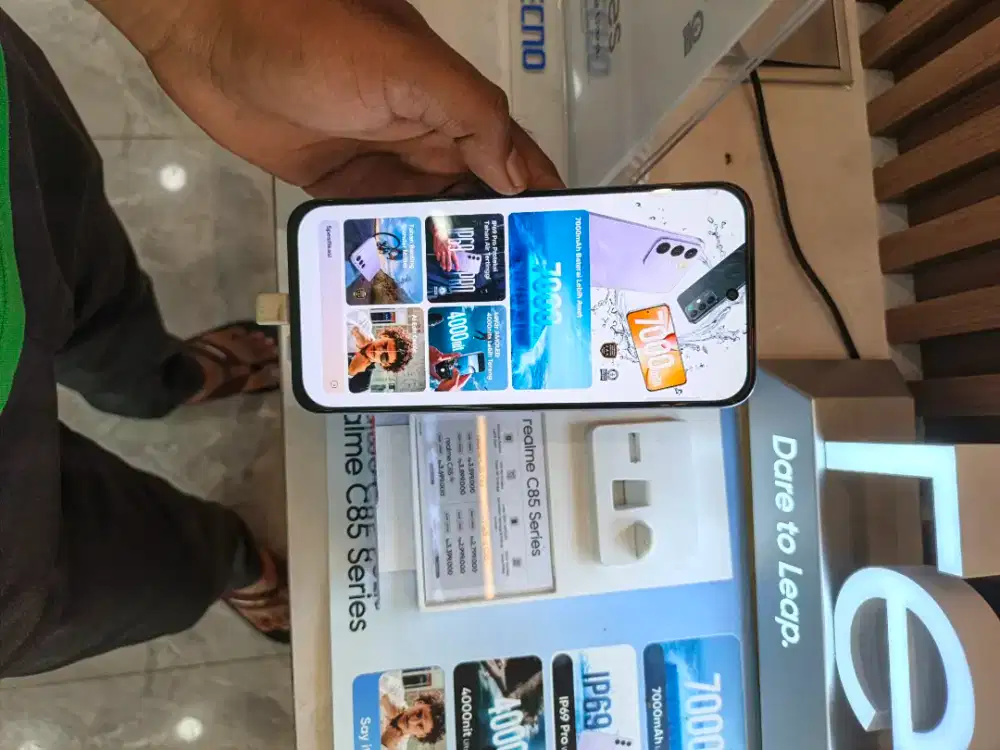 Realme C85 promo kredit bunga ringan