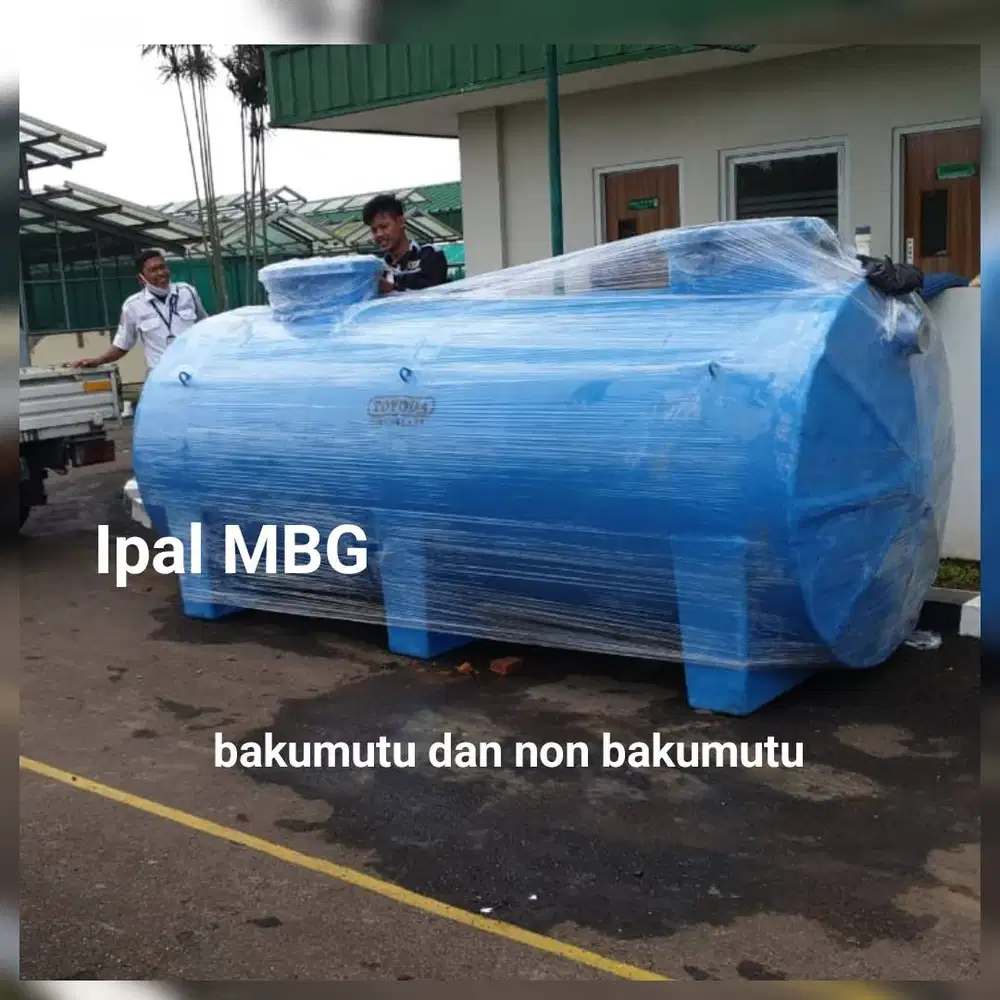 pabrik ipal mbg bakumutu dan non bakumutu